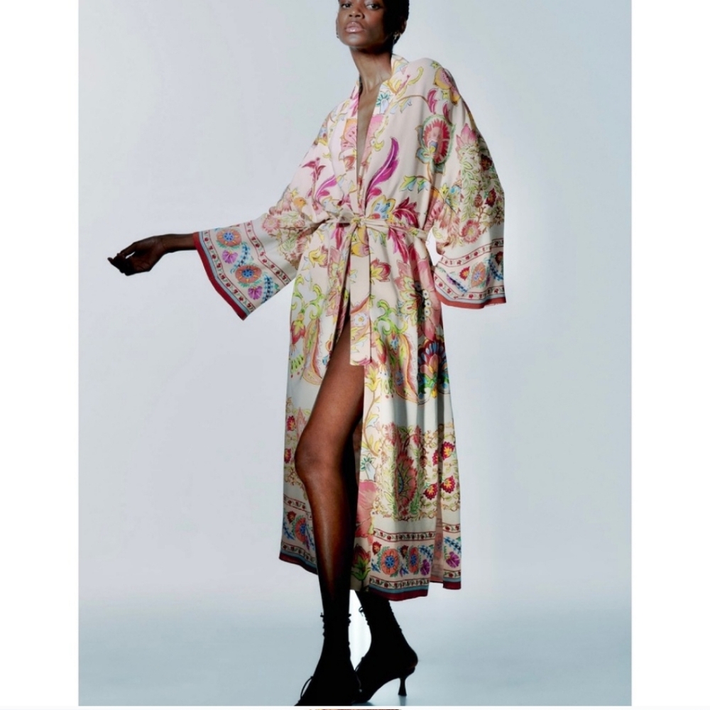 Zara Multicolor Maxi Dress